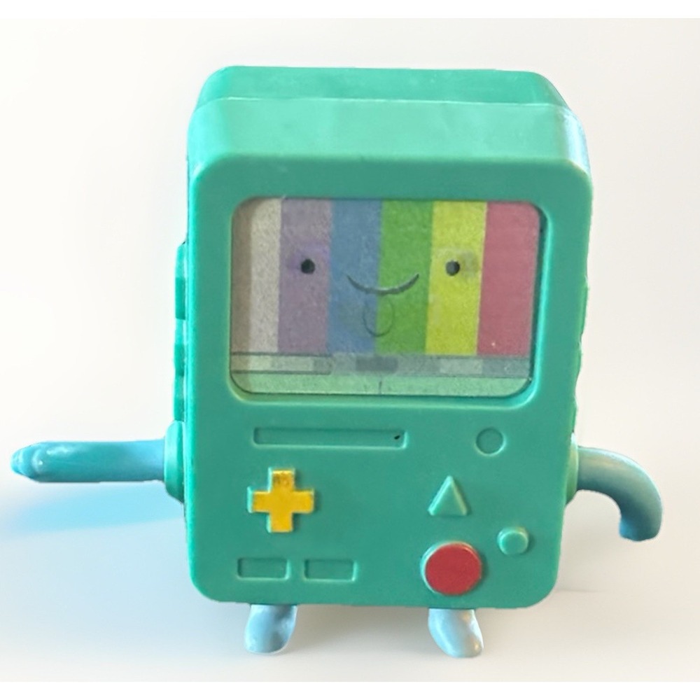 Adventure Time BMO TV Character Figure Toy McDonald's 3" Channel Changing 2014